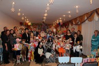 Новогодняя сказка в Полудинском детском доме
