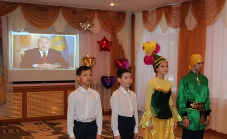 Информация о проведении мероприятий ко Дню первого Президента в КГУ &laquo;Полудинский детский дом&raquo;