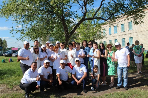 Информация о торжественном открытии спортивной площадки в КГУ &laquo;Полудинский детский дом&raquo;