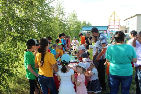 Информация о торжественном открытии спортивной площадки в КГУ &laquo;Полудинский детский дом&raquo;