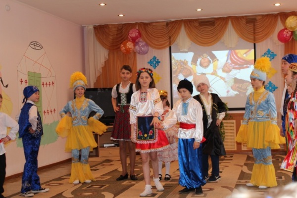 Информация о проведённых мероприятиях, посвящённых Дню единства народов Казахстана в КГУ «Полудинский детский дом»
